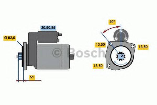 BOSCH 2264 Стартер