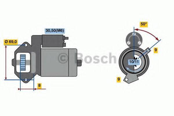BOSCH 2267 Стартер
