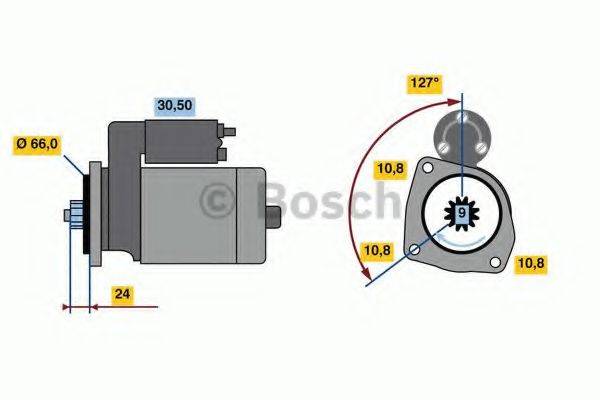 BOSCH 2276 Стартер