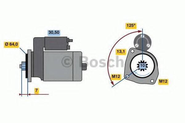 BOSCH 2277 Стартер