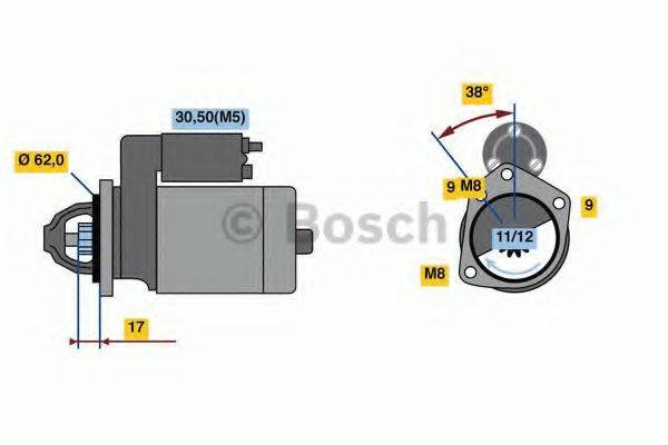 BOSCH 2279 Стартер