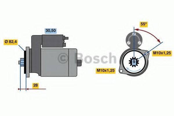 BOSCH 2282 Стартер
