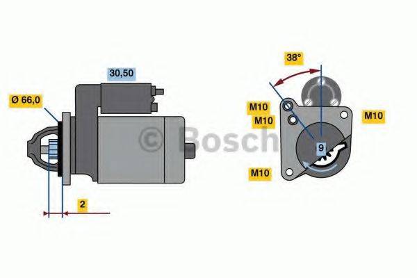 BOSCH 2283 Стартер