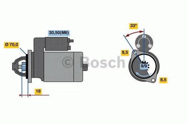 BOSCH 2290 Стартер