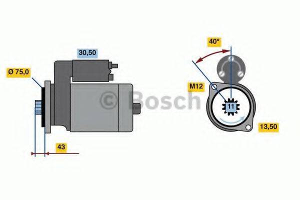 BOSCH 2295 Стартер