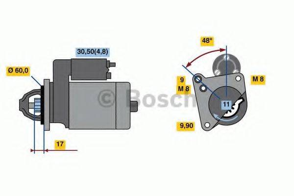 BOSCH 2305 Стартер