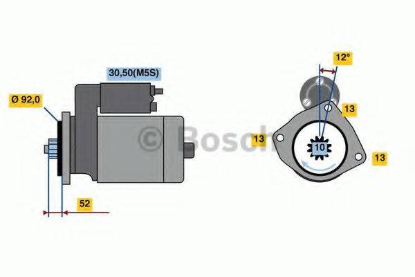 BOSCH 2343 Стартер