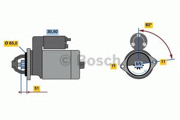 BOSCH 2347 Стартер