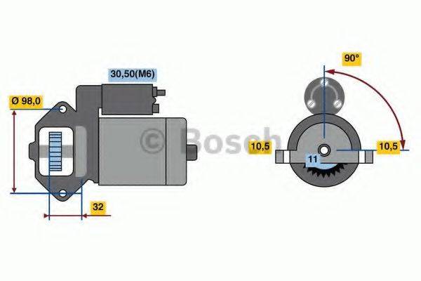 BOSCH 2357 Стартер