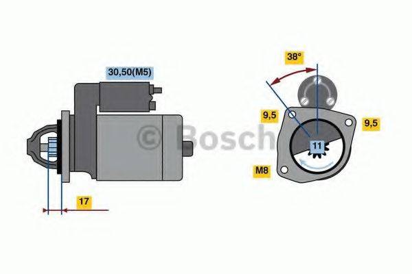 BOSCH 2358 Стартер