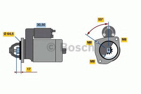 BOSCH 2374 Стартер