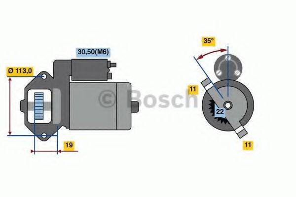 BOSCH 2376 Стартер