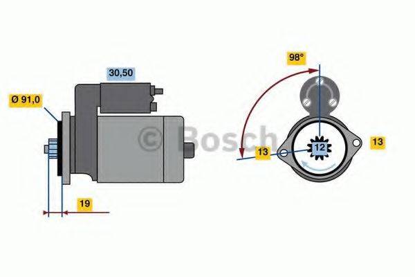 BOSCH 2384 Стартер