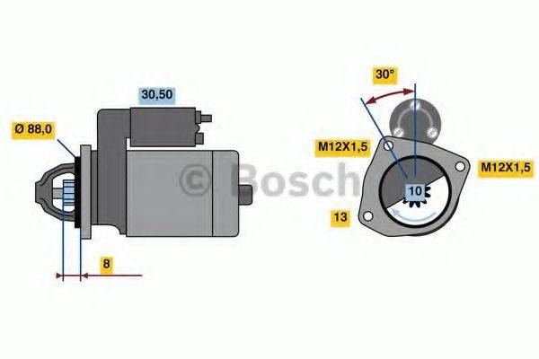 BOSCH 2390 Стартер