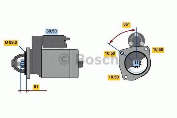 BOSCH 2399 Стартер