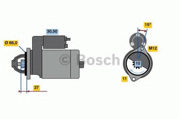 BOSCH 2401 Стартер