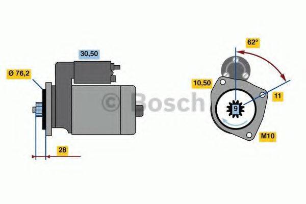 BOSCH 2405 Стартер