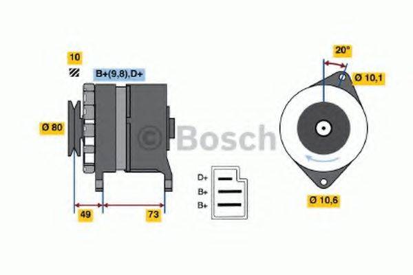 BOSCH 3012 Генератор