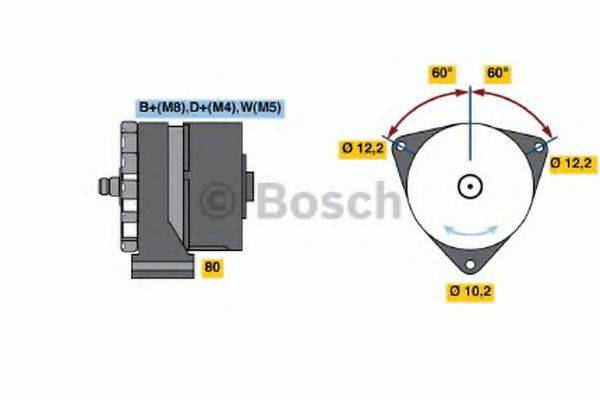 BOSCH 3741 Генератор