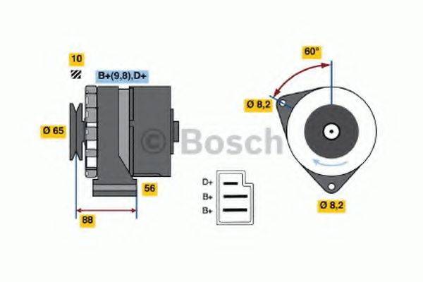 BOSCH 3058 Генератор