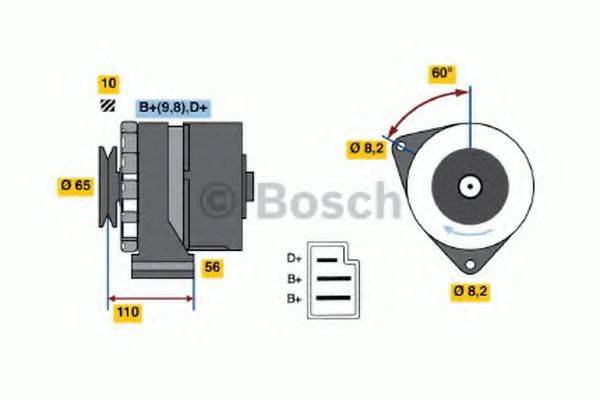 BOSCH 3404 Генератор