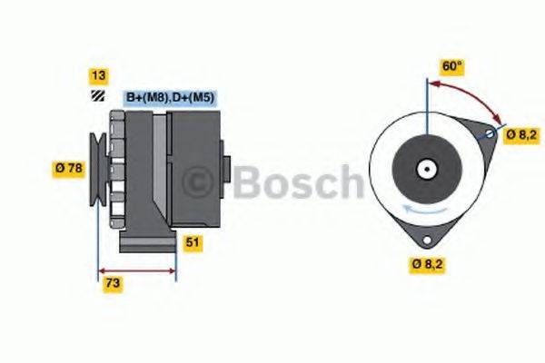 BOSCH 3067 Генератор