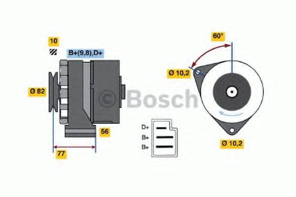 BOSCH 3072 Генератор