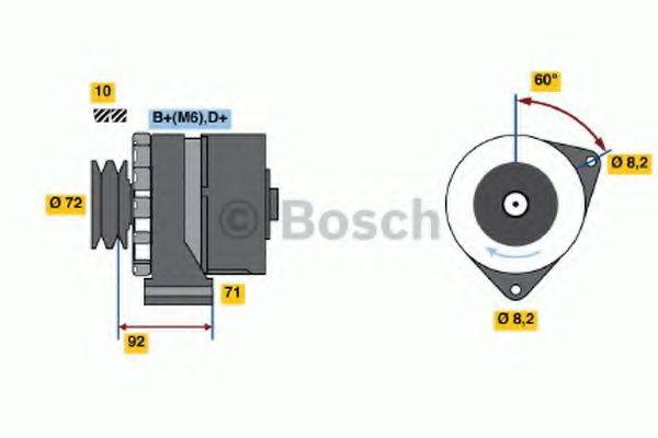 BOSCH 3073 Генератор