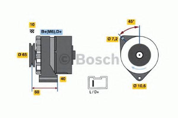 BOSCH 3 100 Масляний фільтр