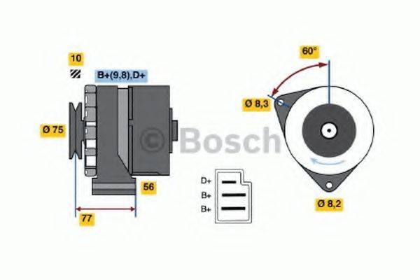 BOSCH 3104 Генератор