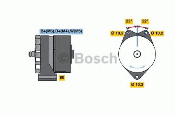 BOSCH 3123 Генератор
