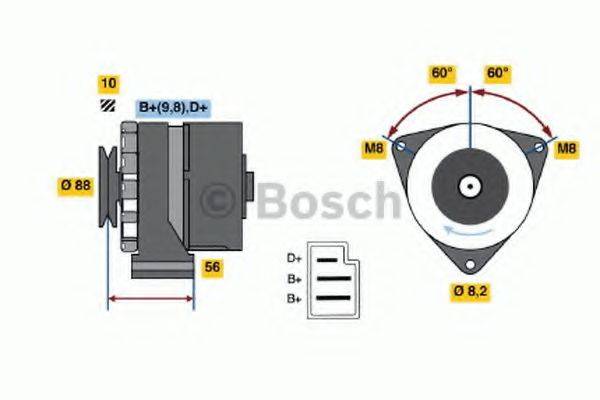 BOSCH 3155 Генератор