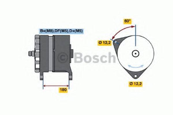 BOSCH 3157 Генератор