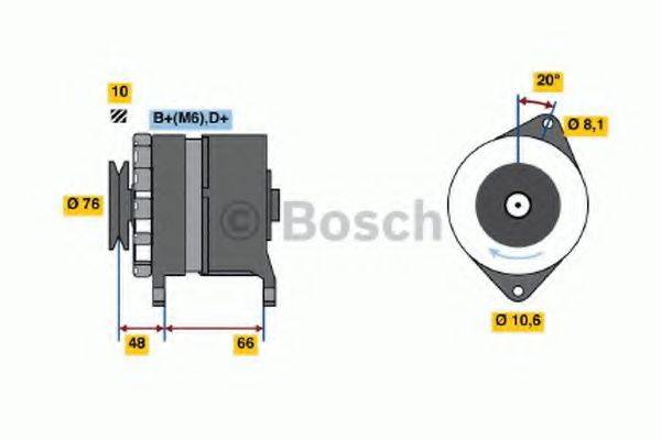 BOSCH 3174 Генератор