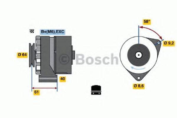 BOSCH 3193 Генератор