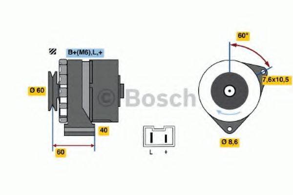 BOSCH 3208 Генератор