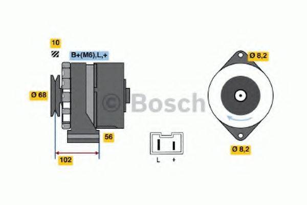 BOSCH 3399 Генератор
