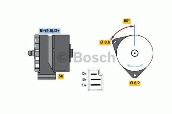 BOSCH 3307 Генератор
