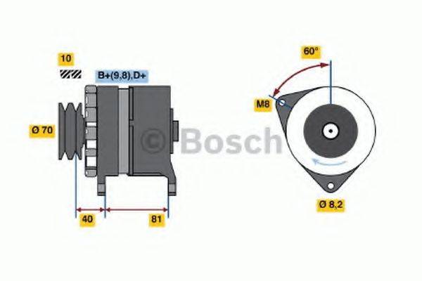 BOSCH 3324 Генератор