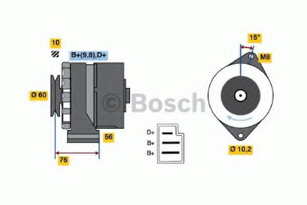 BOSCH 3326 Генератор