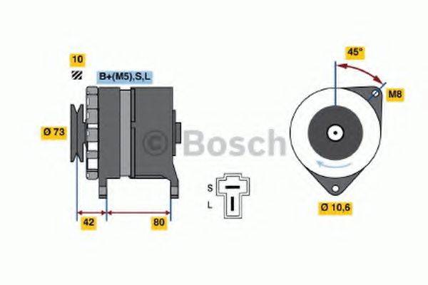 BOSCH 3344 Генератор