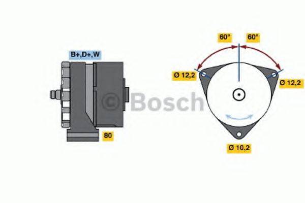 BOSCH 3357 Генератор
