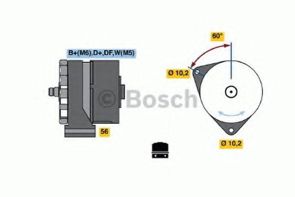 BOSCH 3362 Генератор