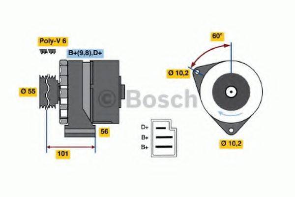 BOSCH 3373 Генератор
