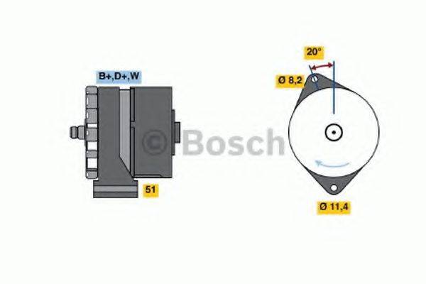 BOSCH 3384 Генератор