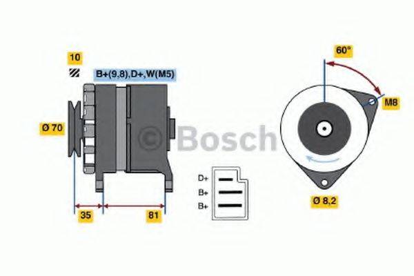 BOSCH 3385 Генератор
