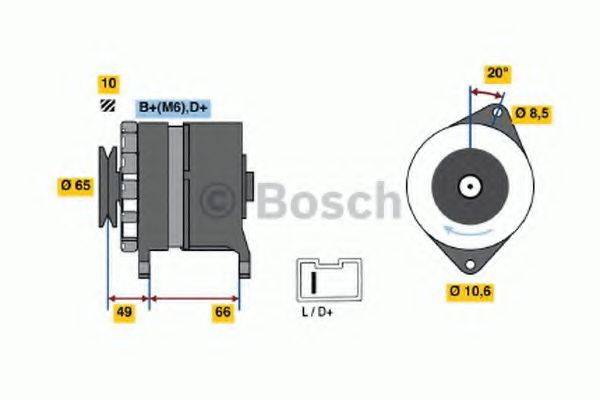 BOSCH 3398 Генератор