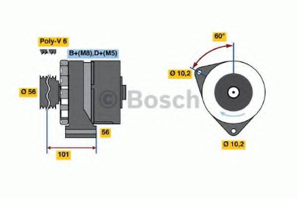 BOSCH 3636 Генератор