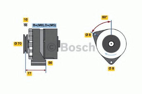 BOSCH 3411 Генератор