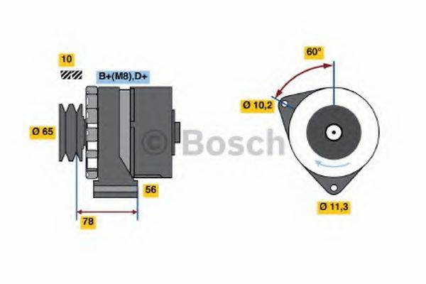 BOSCH 3412 Генератор
